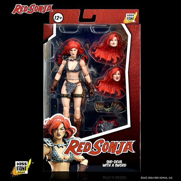 Boss Fight Studio Red Sonja 50th Anniversary EPIC H.A.C.K.S. Red Sonja 1:12 Scale Action Figure